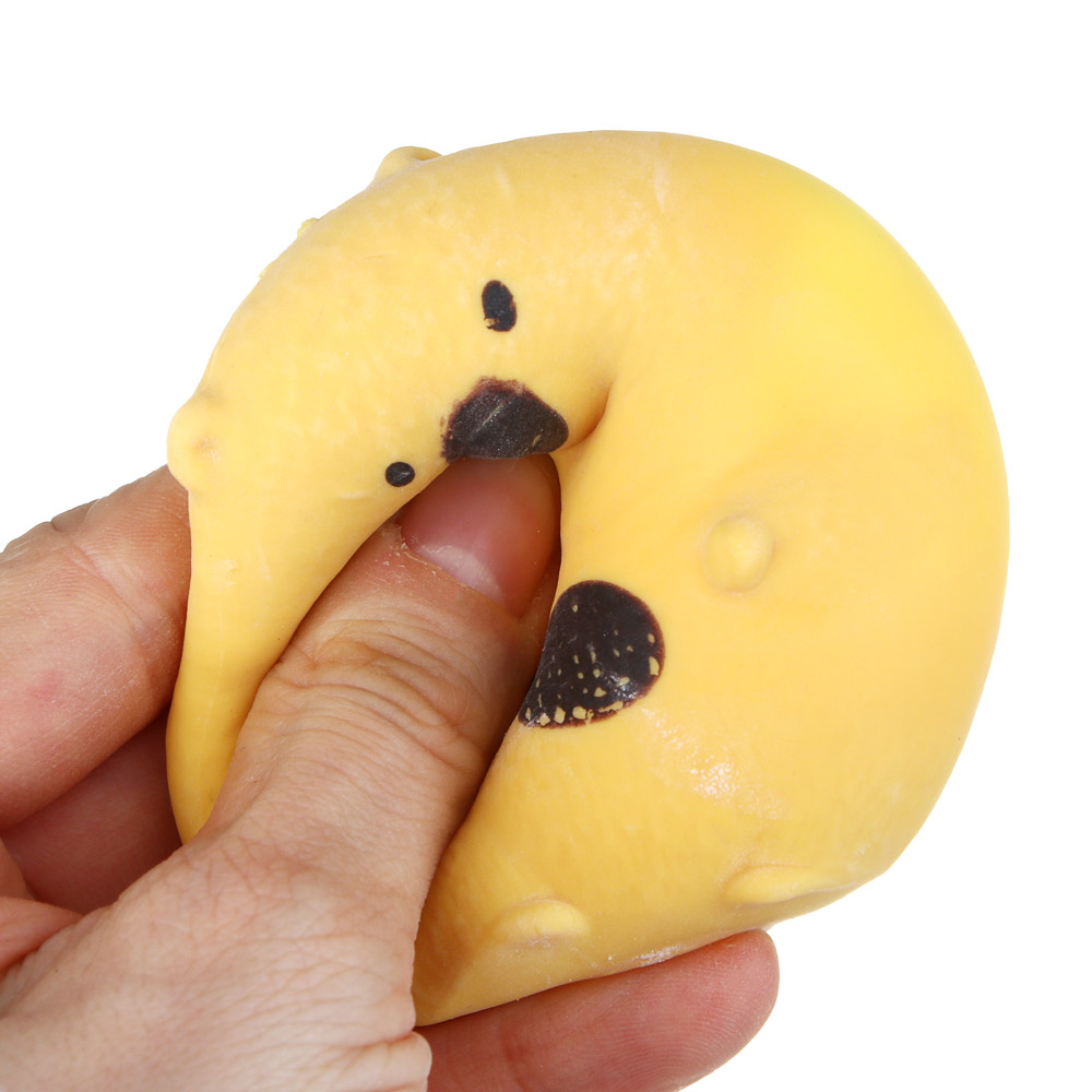 ИГРОЛЕНД Игрушка-антистресс, мялка "Капибара", TPR, 9х13см, 2 дизайна, арт.№ 297-118