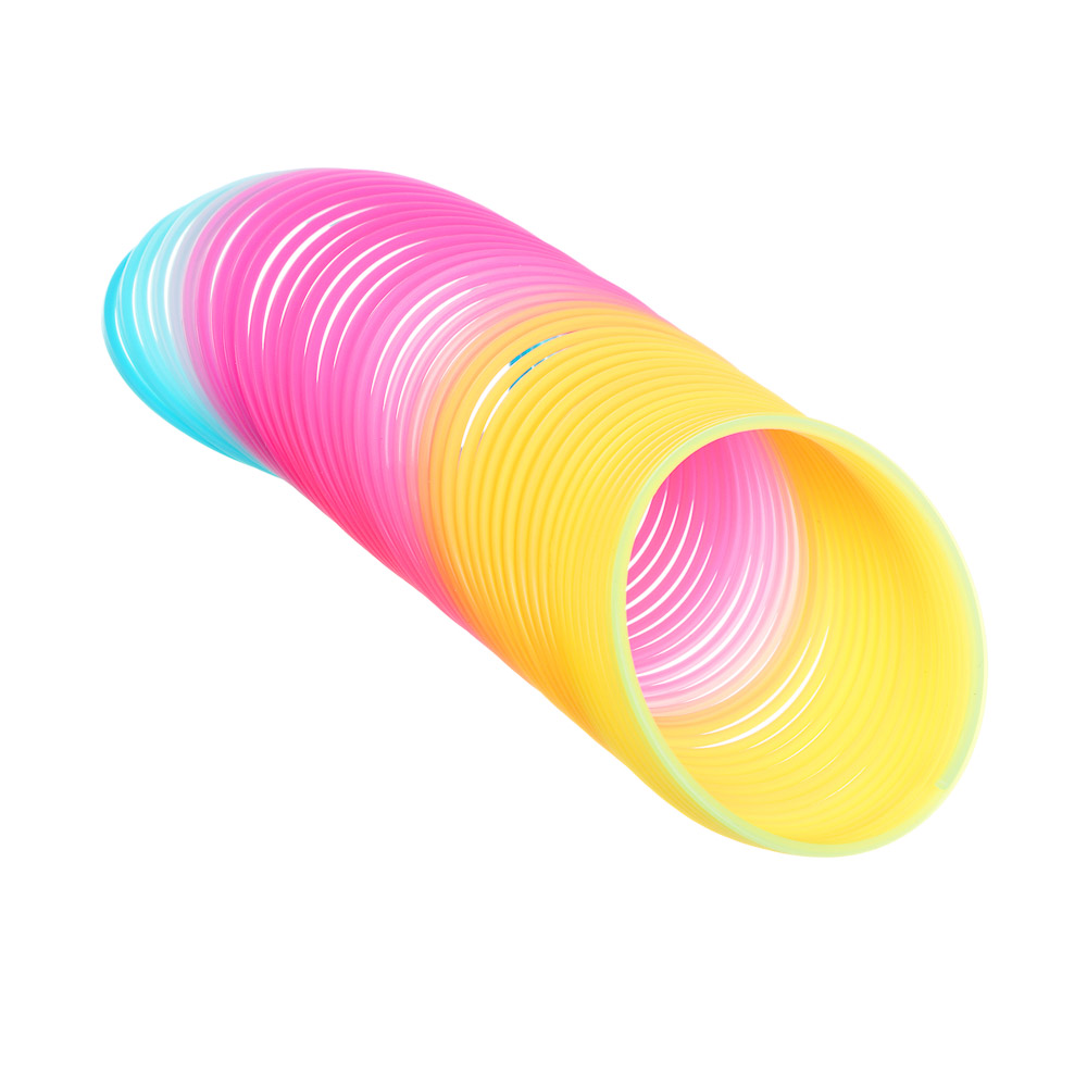 ИГРОЛЕНД Игрушка антистресс «Радужная пружинка», d=6 см, PVC, арт.№ 297-119