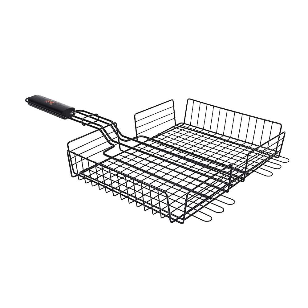 Решетка-гриль антипригар.покр. тм GRILLBOOM, 56х(23х30х4)см, арт.№ 104-002