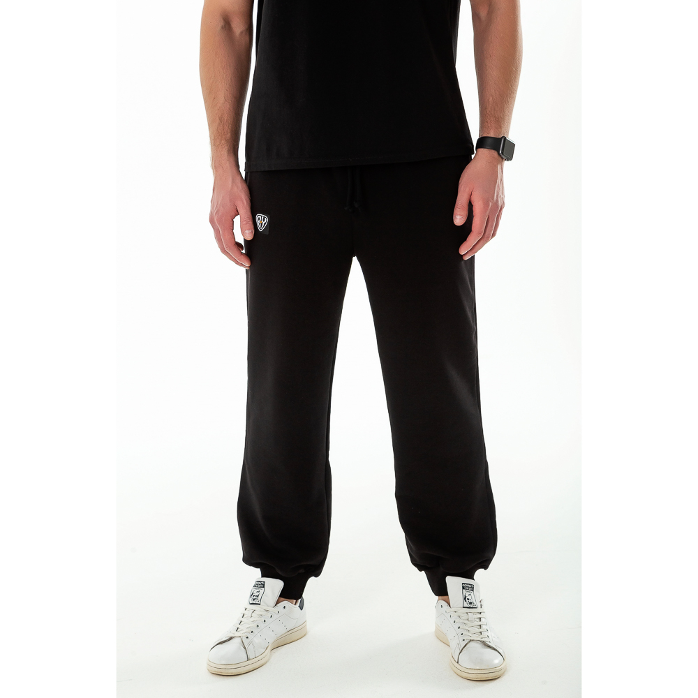 BY Брюки мужские, хлопок, размеры S-XXL, цвет черный, арт.№ 830-679