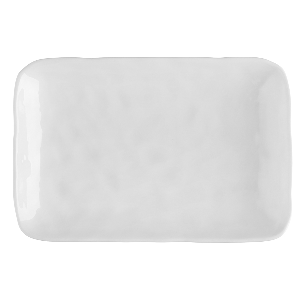 MILLIMI Вейв Блюдо прямоугольное, 26,5х17,5х3,5см, фарфор, арт.№ 816-019