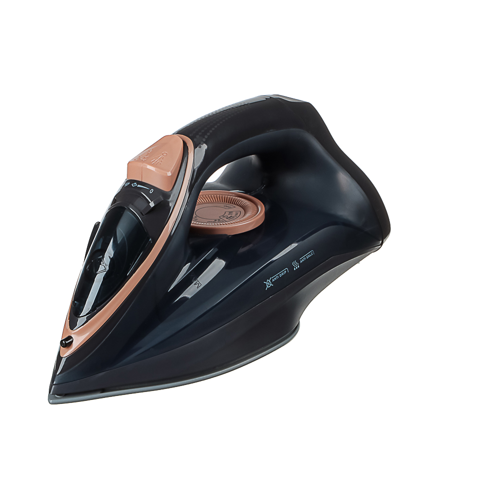 LEBEN Утюг беспроводной, 2600 Вт, подошва - керамика, бак 260 мл, арт.№ 249-052