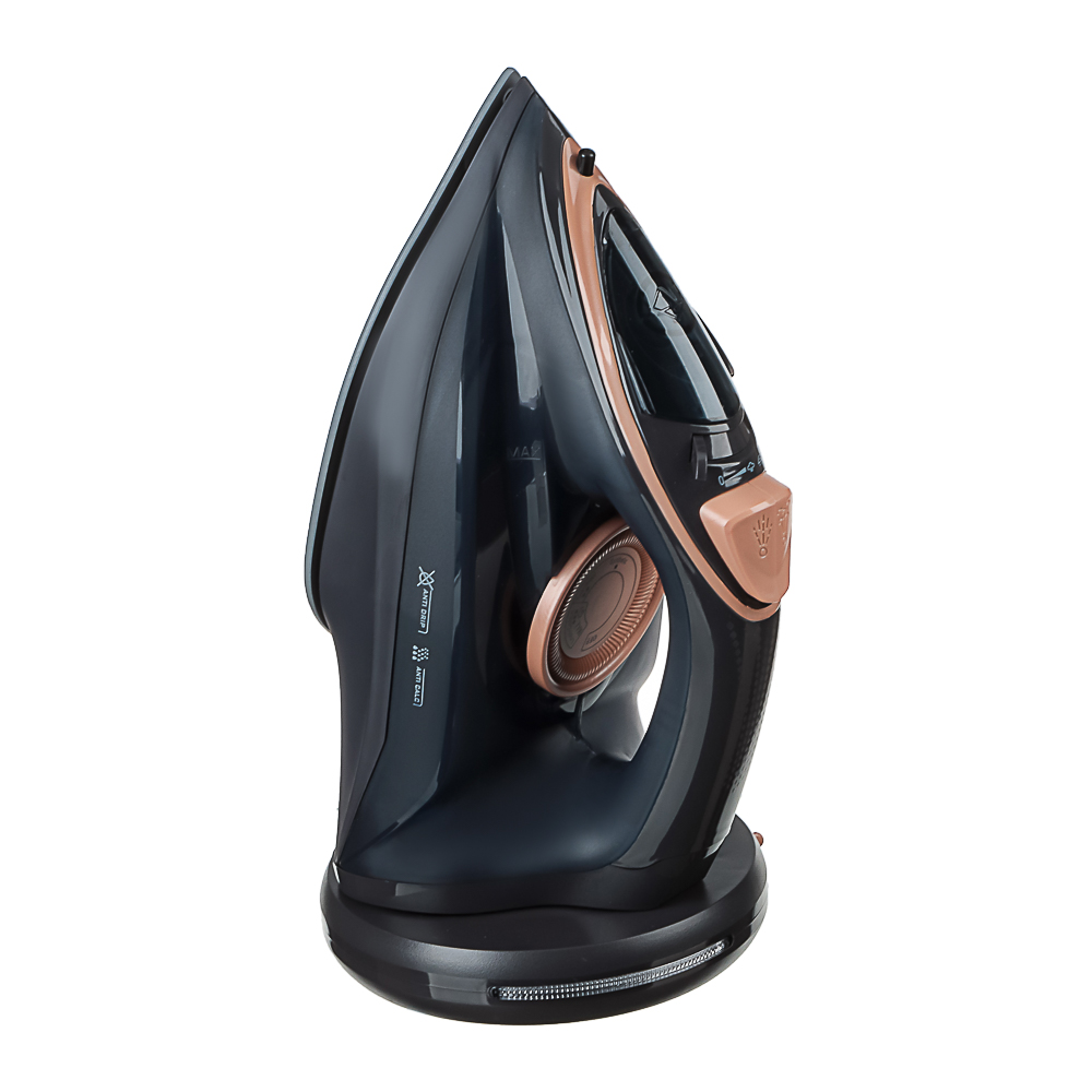 LEBEN Утюг беспроводной, 2600 Вт, подошва - керамика, бак 260 мл, арт.№ 249-052