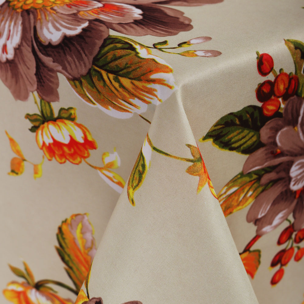 PROVANCE Гармония Скатерть текстильная с водоотталкивающей пропиткой, 140x180см, 100% ПЭ, 4 дизайна, арт.№ 435-088