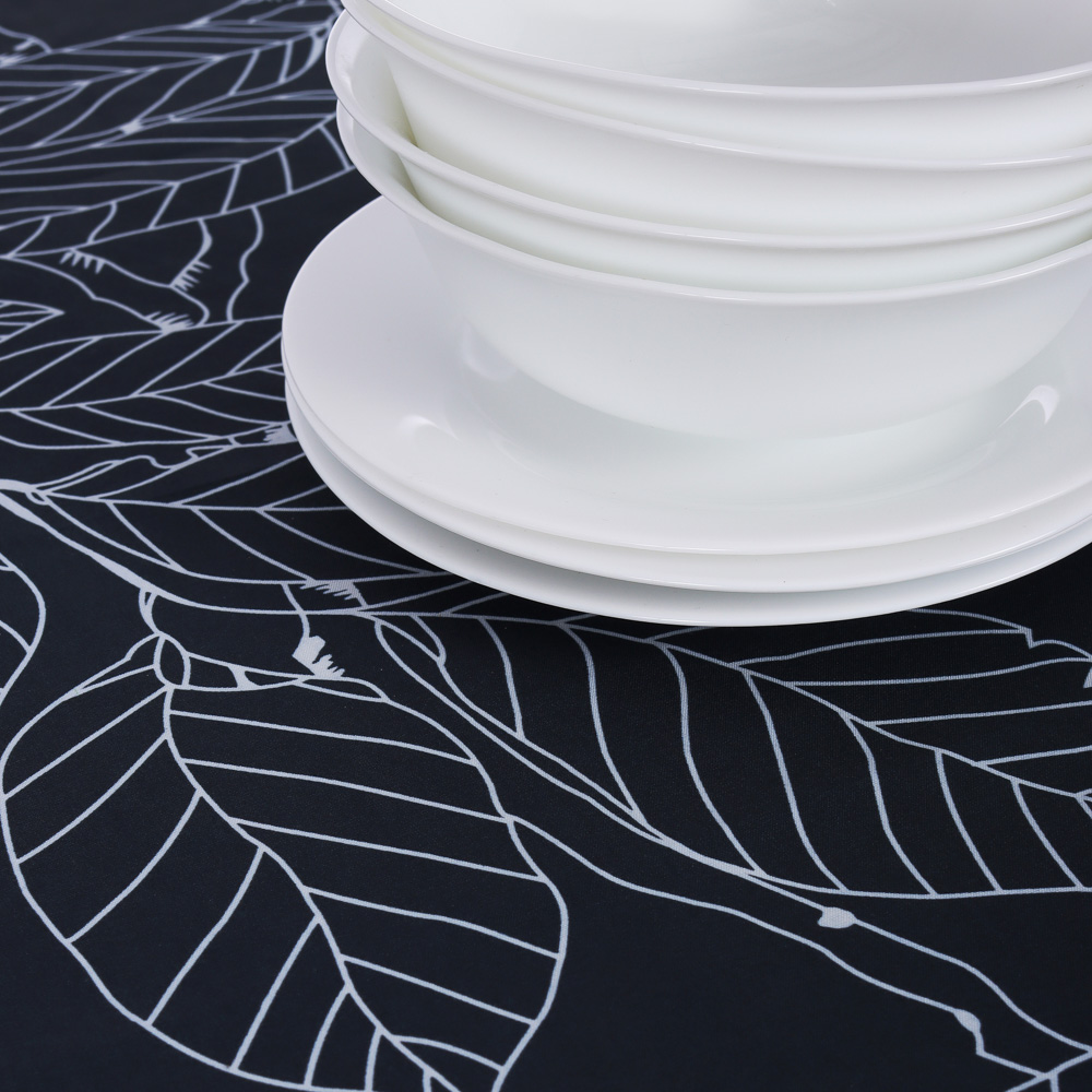 PROVANCE Гармония Скатерть текстильная с водоотталкивающей пропиткой, 140x230см, 100% ПЭ, 4 дизайна, арт.№ 435-089