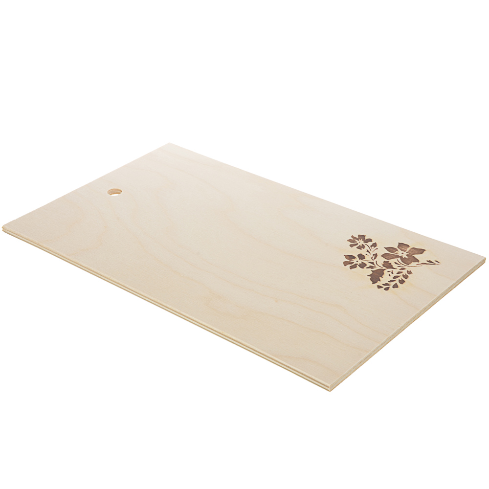 Доска разделочная из фанеры, 18,5x30x0,6см, эконом, арт.1220, арт.№ 851-132