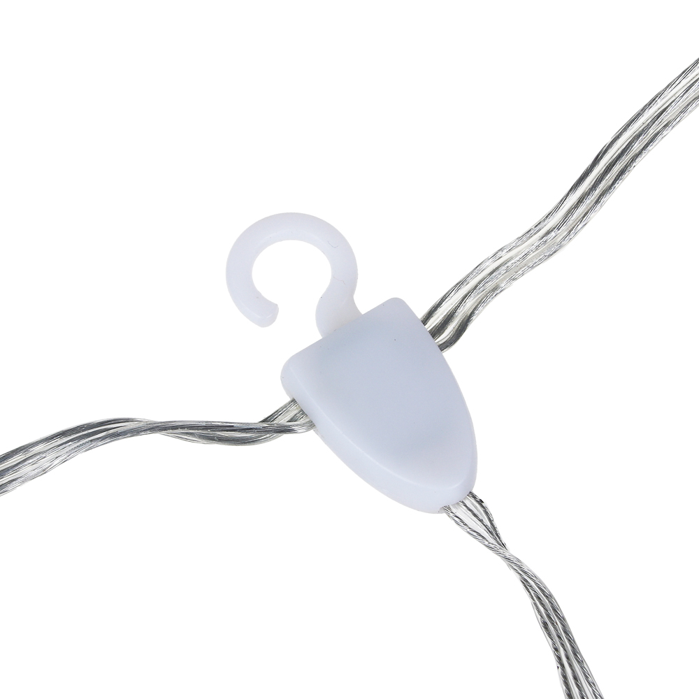 Гирлянда смарт занавес 3х3 м BY, 300 LED ламп, свечение RGB, многорежимный, USB 3.7В, арт.№ 384-119