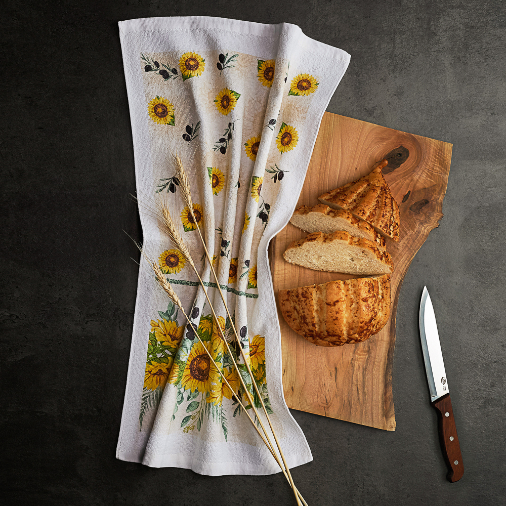 PROVANCE Подсолнухи Полотенце кухонное, 100% хлопок, 38х63см, арт.№ 434-010