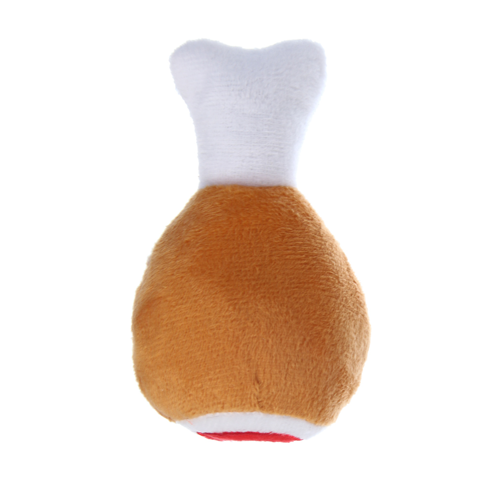 Игрушка для собак тм VETTA, куриная ножка, полиэстер, 12х7,5 см, арт.№ 273-573