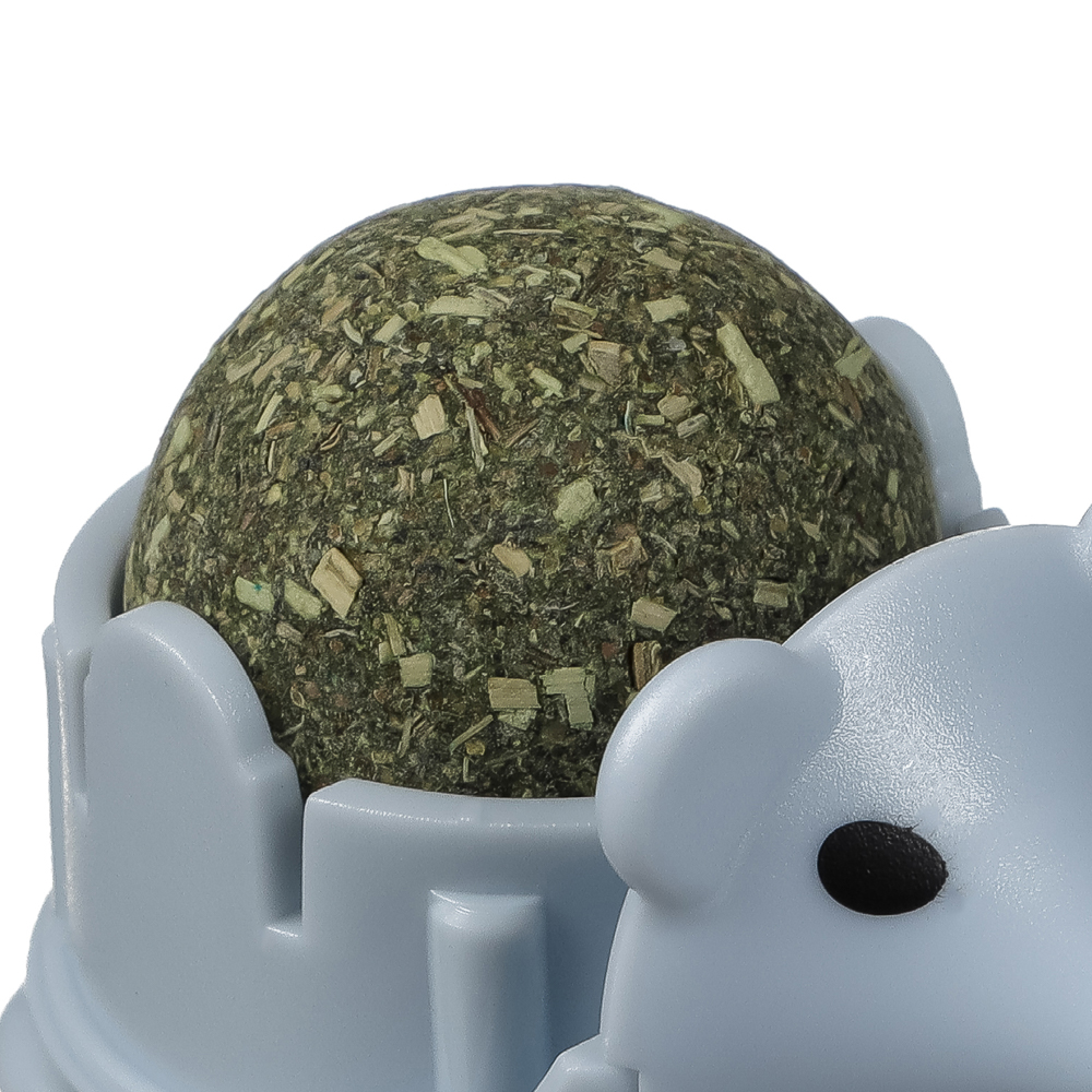 Игрушка-чесалка для кошек тм VETTA, ёжик с мятой, 7,5см, арт.№ 273-574