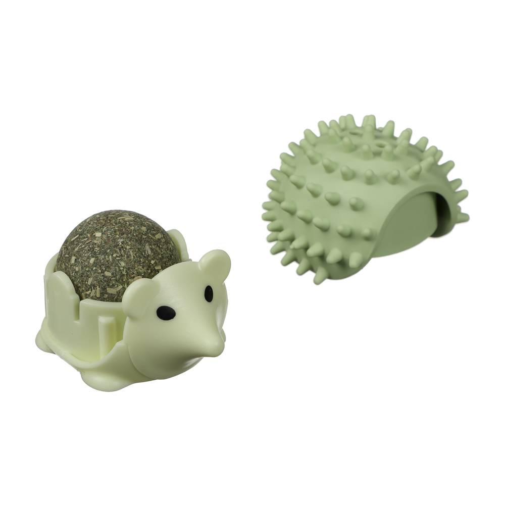 Игрушка-чесалка для кошек тм VETTA, ёжик с мятой, 7,5см, арт.№ 273-574