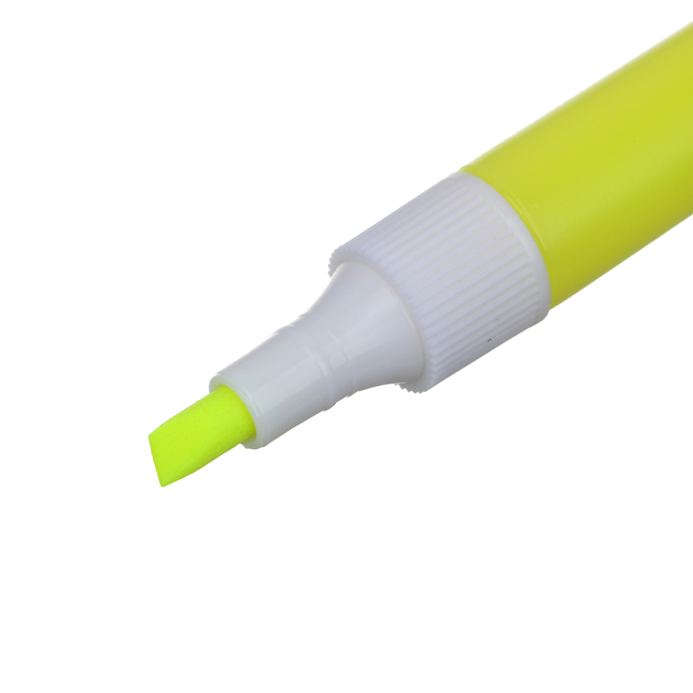 Набор маркеров-выделителей ClipStudio 3 цвета, круглый корпус, скош. наконечник, ПВХ пенал, арт.№ 613-124