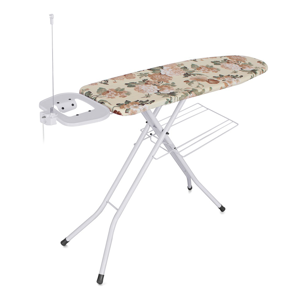 Доска гладильная"Капитоль",мет,38х120см,до90см,подставка,полка д/белья,подрукавник,удлин.1,5м,211101, арт.№ 452-071