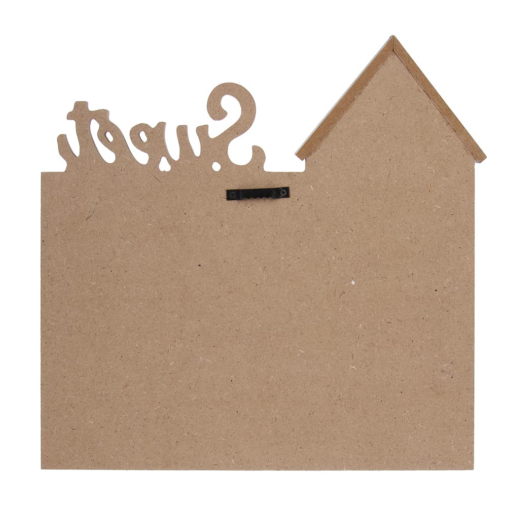 Ключница открытого типа, с полками, 8 крючков, 28x26см, МДФ, металл, арт.№ 510-237