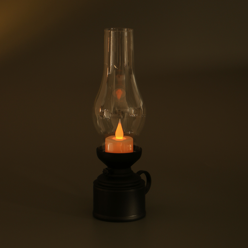 Светильник LED декоративный,7х9,5x24,5 см, 3хААА, пластик, 2 цвета, арт.№ 695-212