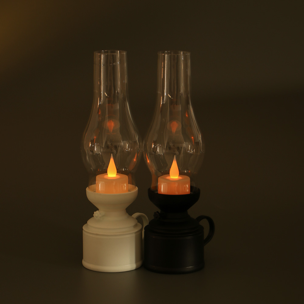 Светильник LED декоративный,7х9,5x24,5 см, 3хААА, пластик, 2 цвета, арт.№ 695-212