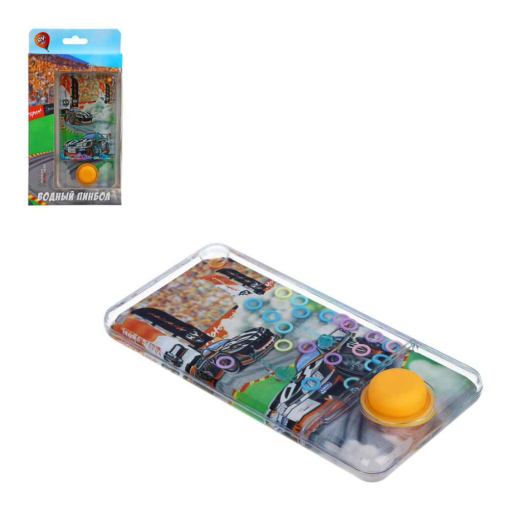 BY Игрушка "Водный пинбол", пластик PS, TPE, 13,5х6,5х1см, арт.№ 274-217