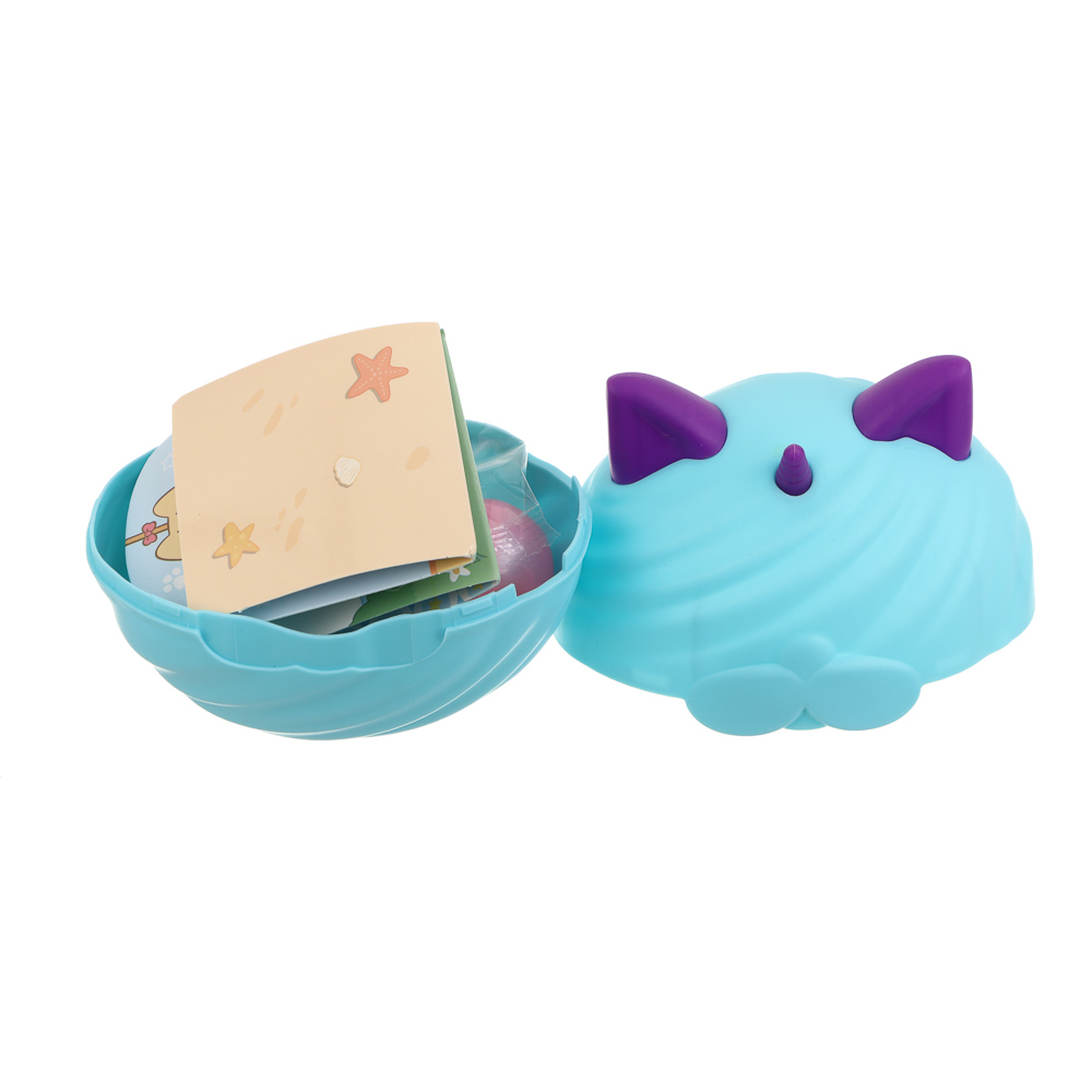 Игрушка сюрприз в яйце "Животные", 12х9,5см, картон, PP, 6 дизайнов, арт.№ 274-298