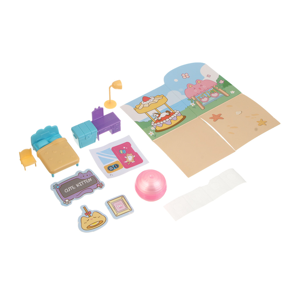 Игрушка сюрприз в яйце "Животные", 12х9,5см, картон, PP, 6 дизайнов, арт.№ 274-298