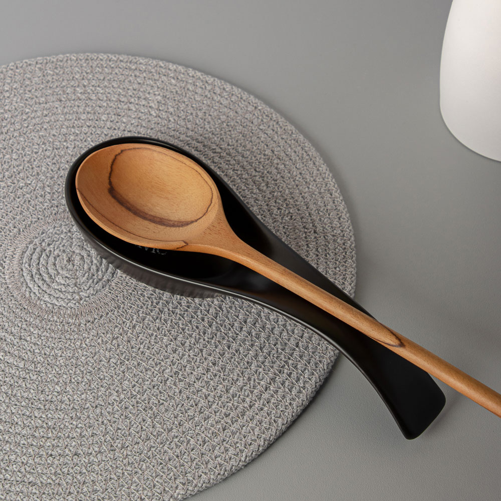 MILLIMI Олива Подставка для ложки, 22х7х3,5см, керамика, арт.№ 824-005