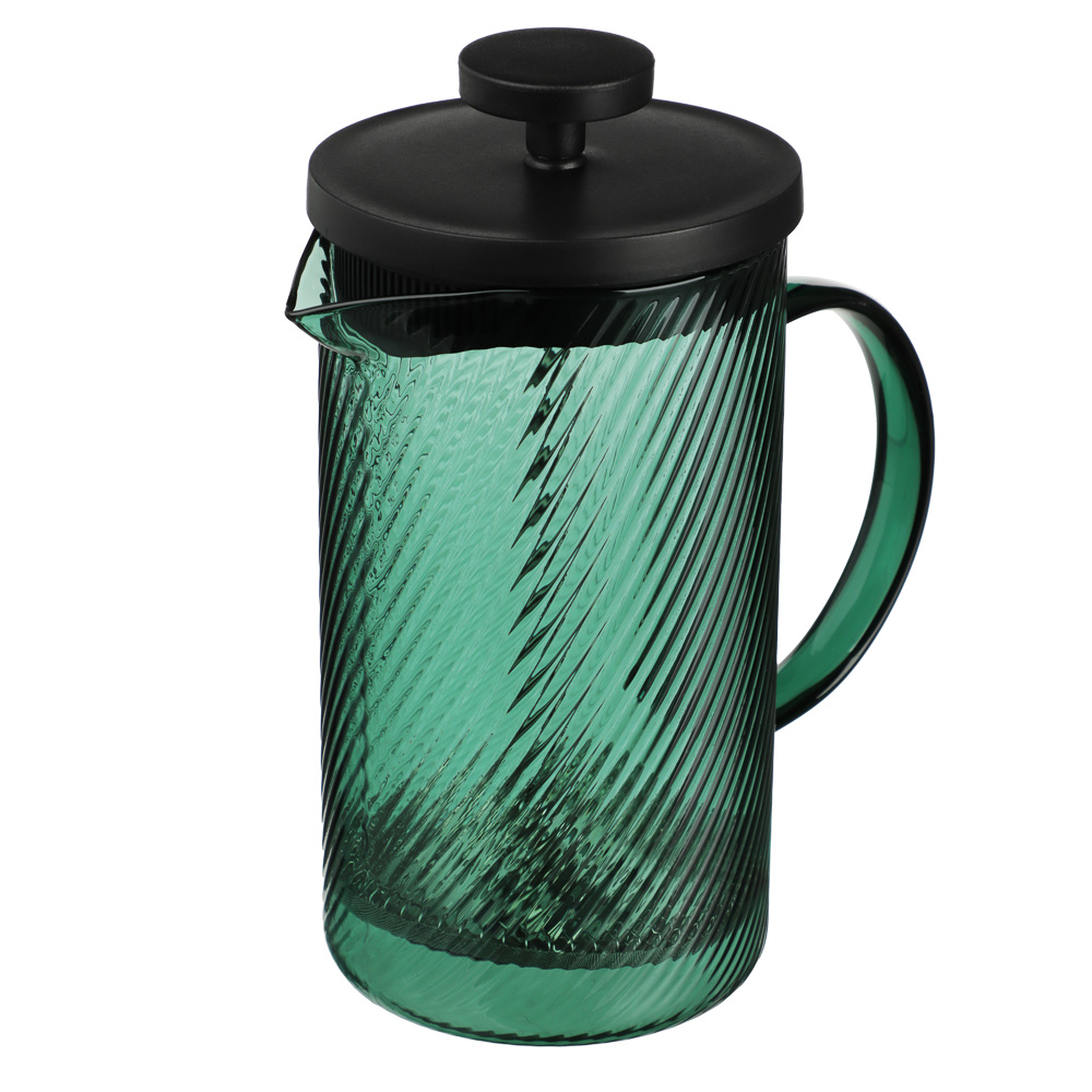 Новогодняя коллекция Щелкунчик Френч-пресс 600мл, жаропрочное стекло, арт.№ 850-258