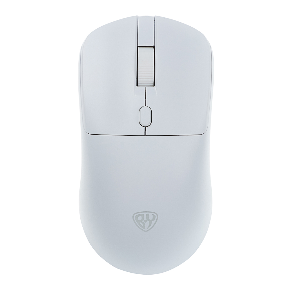 Компьютерная мышь беспроводная BY Office 2.4GHz,4D, тихий клик,800-1600DPI,SoftTouch,2xAАA,белый, арт.№ 405-084