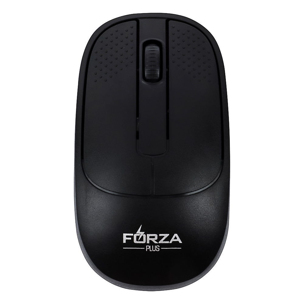 Компьютерная мышь беспроводная FORZA Usual 2.4GHz, 1200 DPI, 2.4GHz, 1xAAA, чёрная, арт.№ 405-088