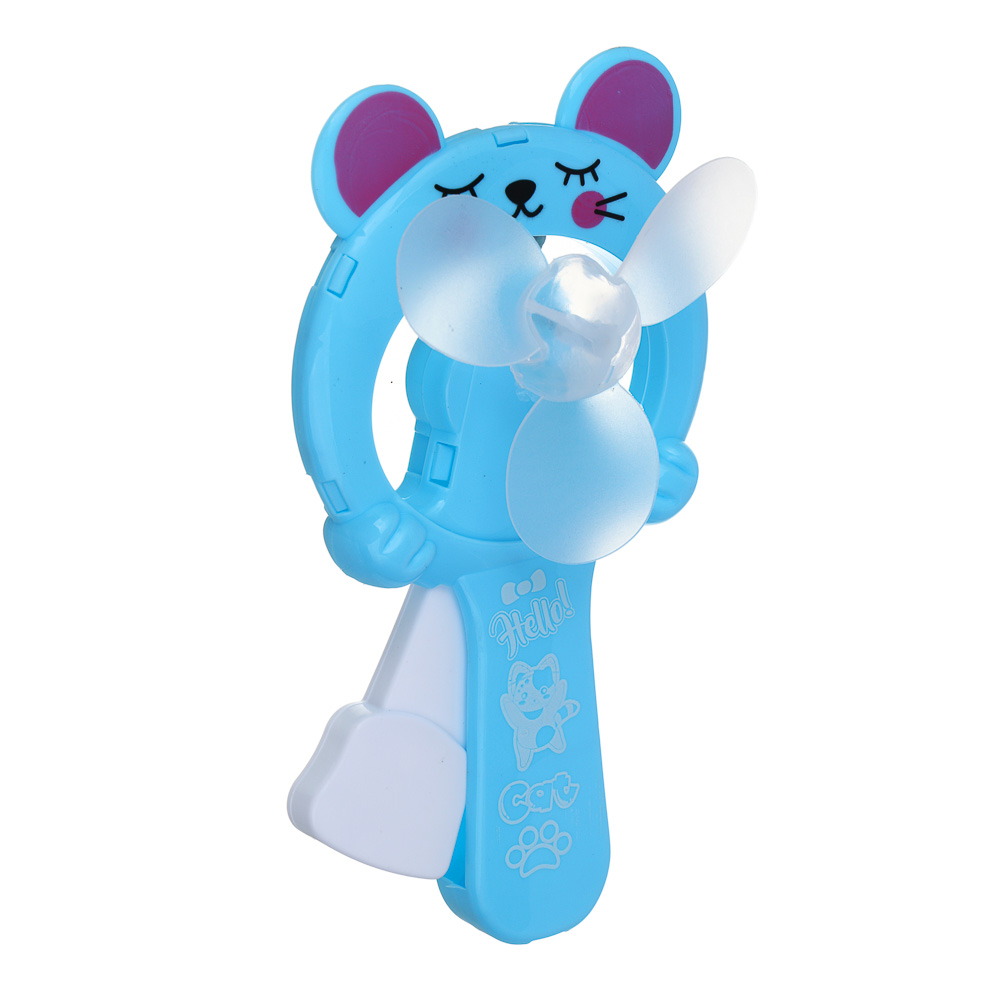 Вентилятор с игрушкой, механический, ABS, h15см, арт.№ 900-017