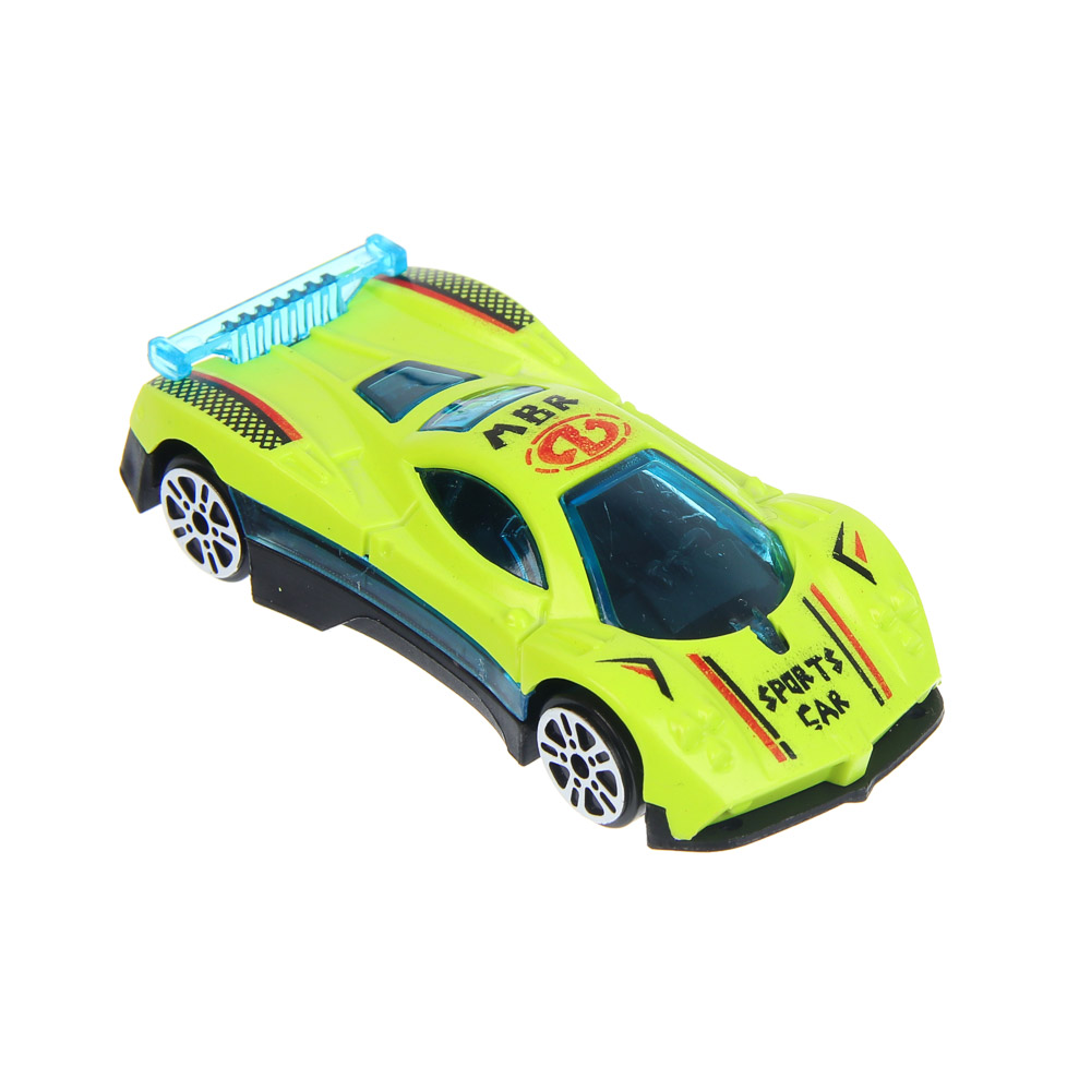 ИГРОЛЕНД Автоперевозчик, с запуском, 6 машинок, PP, 37х14,2х7,3 см, 2 дизайна, арт.№ 292-478