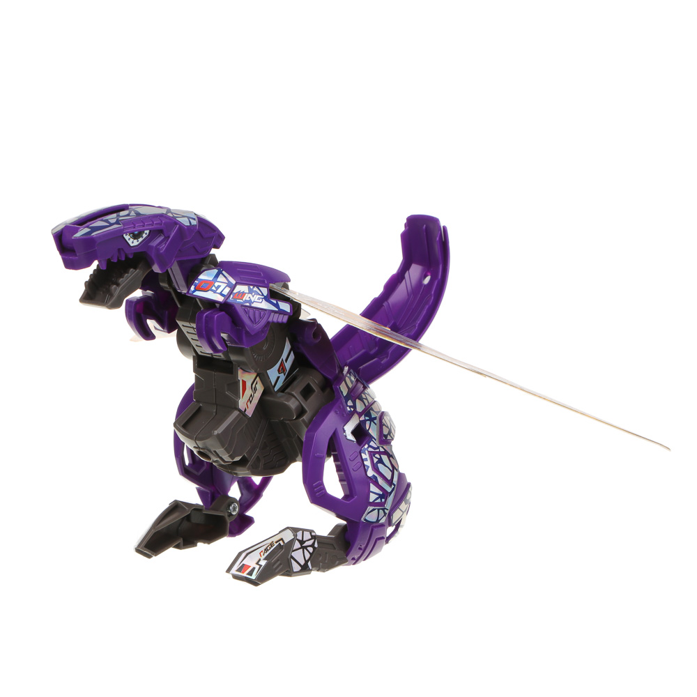 ИГРОЛЕНД Динозавр - трансформер, ABS, 10х14х17см, 2 дизайна, арт.№ 296-104