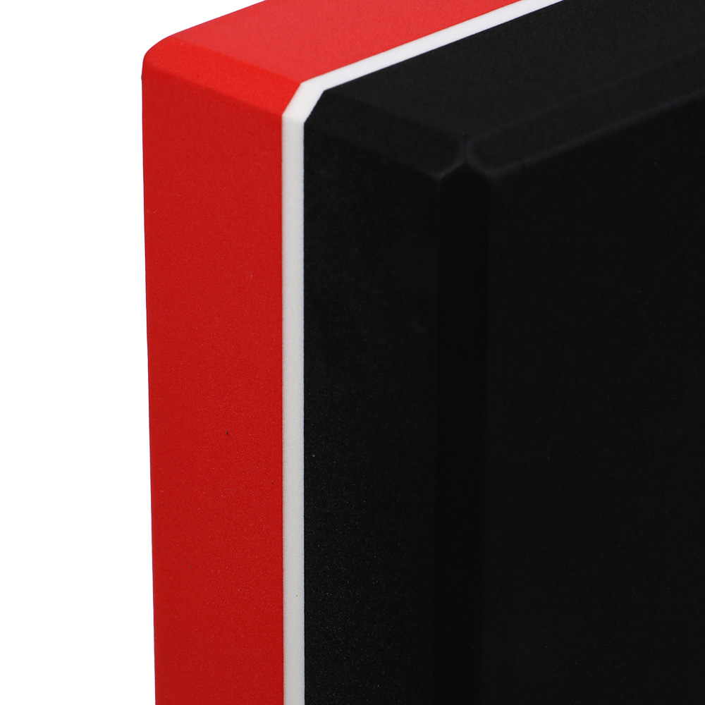 BY Русские Супергерои Блок для йоги, двухцветный, 23х15х7.5см, EVA, 180г, арт.№ 093-021