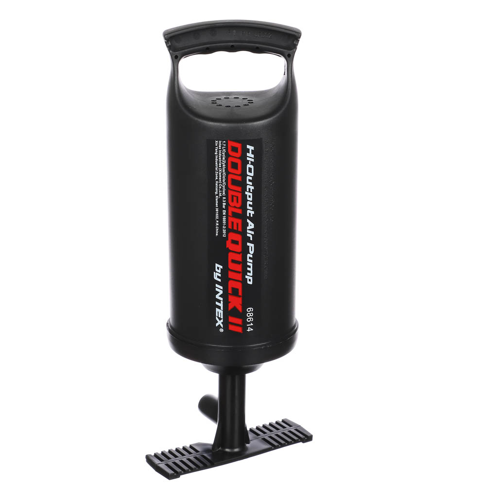 INTEX Насос ручной Double Quick II, объём 1,7л, 36см, 3 насадки в комплекте, 68614, арт.№ 359-318