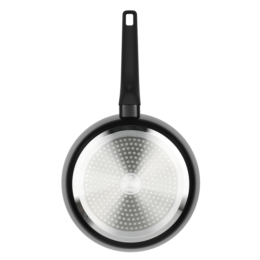 SATOSHI Монблан Сковорода литая d24см, антипригарное покрытие, индикатор нагрева, индукция, арт.№ 846-766