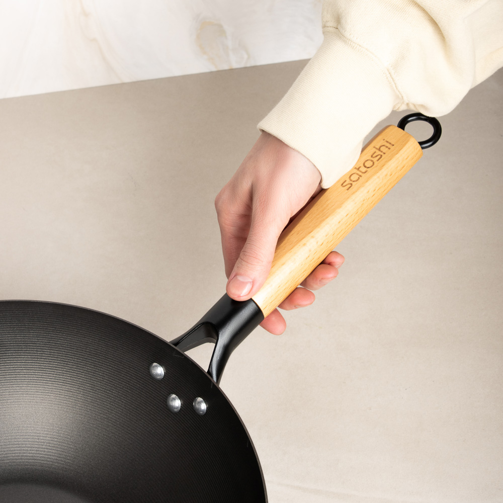 SATOSHI Сковорода-вок 30см, WK5124, арт.№ 846-307