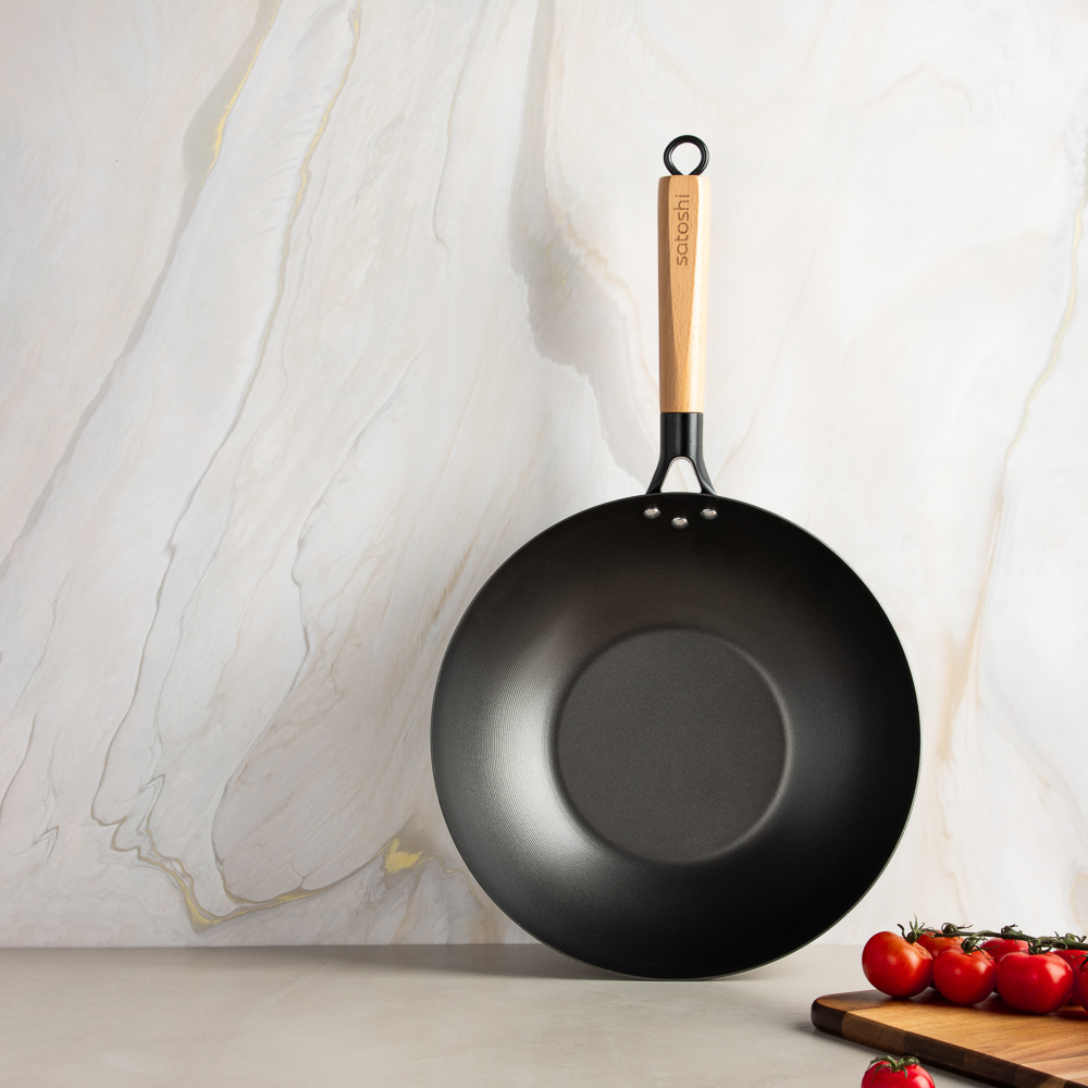 SATOSHI Сковорода-вок 30см, WK5124, арт.№ 846-307