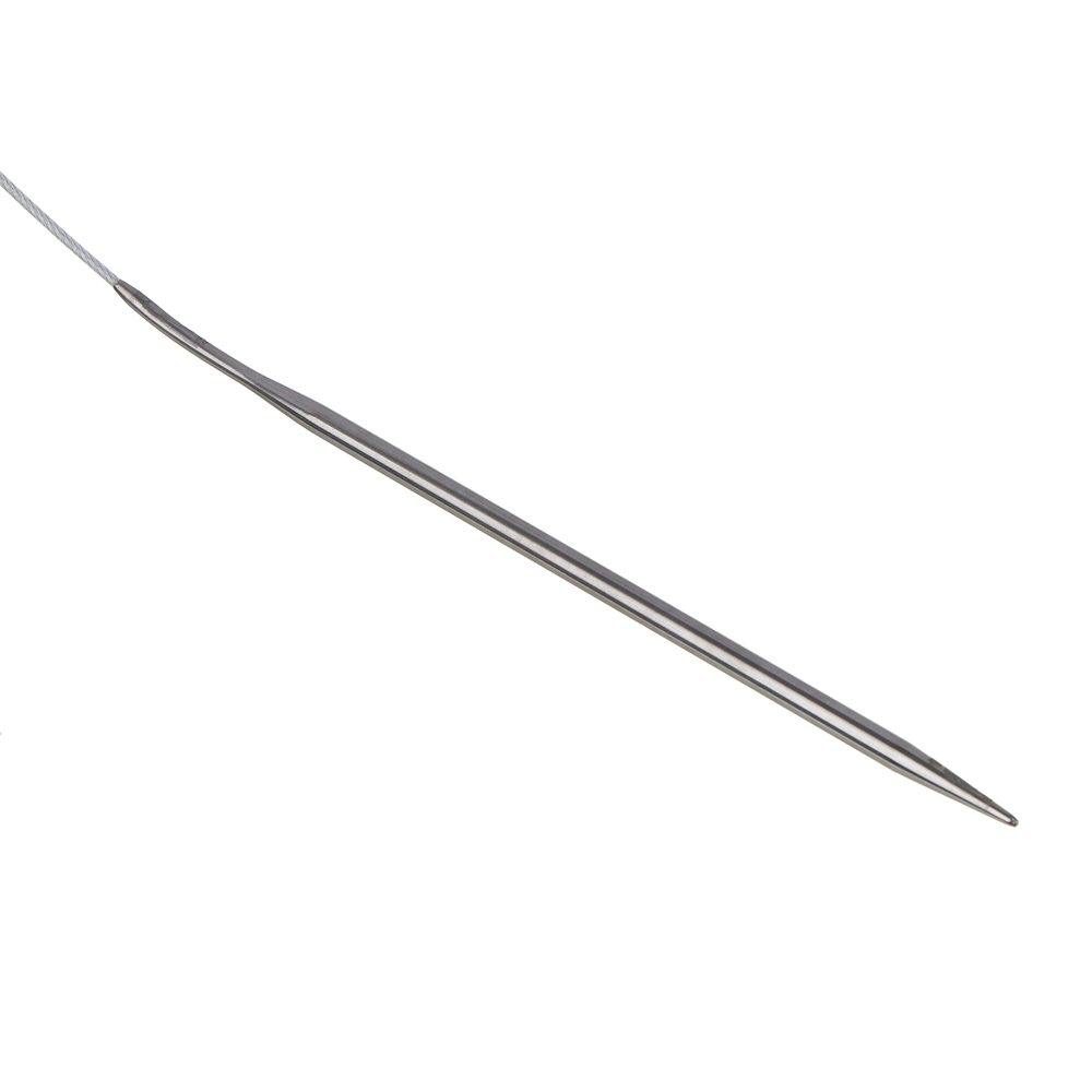 Спицы для вязания, нерж.сталь, пластик, 80см, d 3, 3,5, 4 мм, арт.№ 308-284