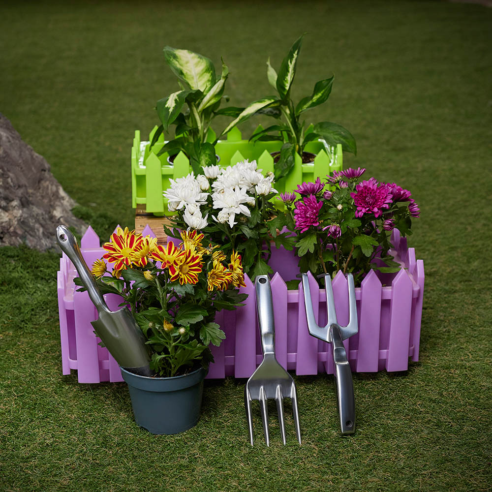 INBLOOM PROF+ Лопатка садовая, 26.5х6см, алюминий, арт.№ 181-001