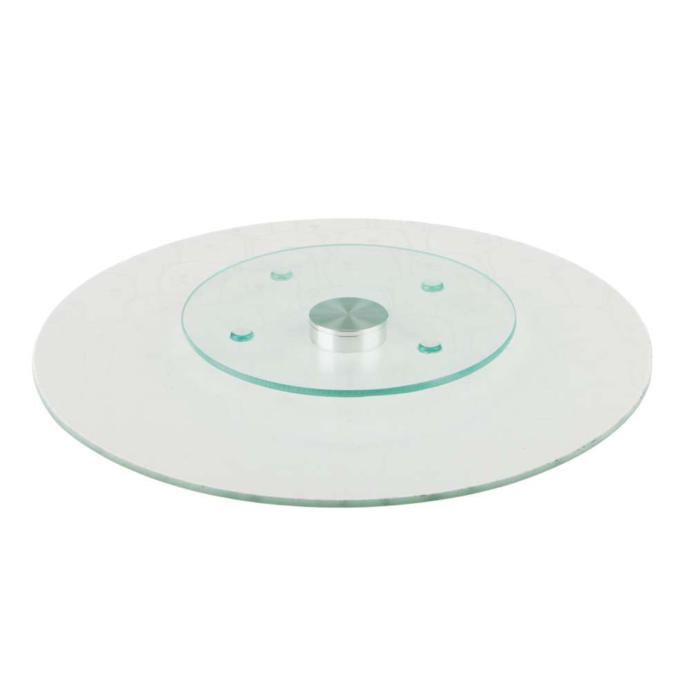 VETTA Тортовница вращающаяся "Пэтс", d30см, стекло, арт.№ 877-678