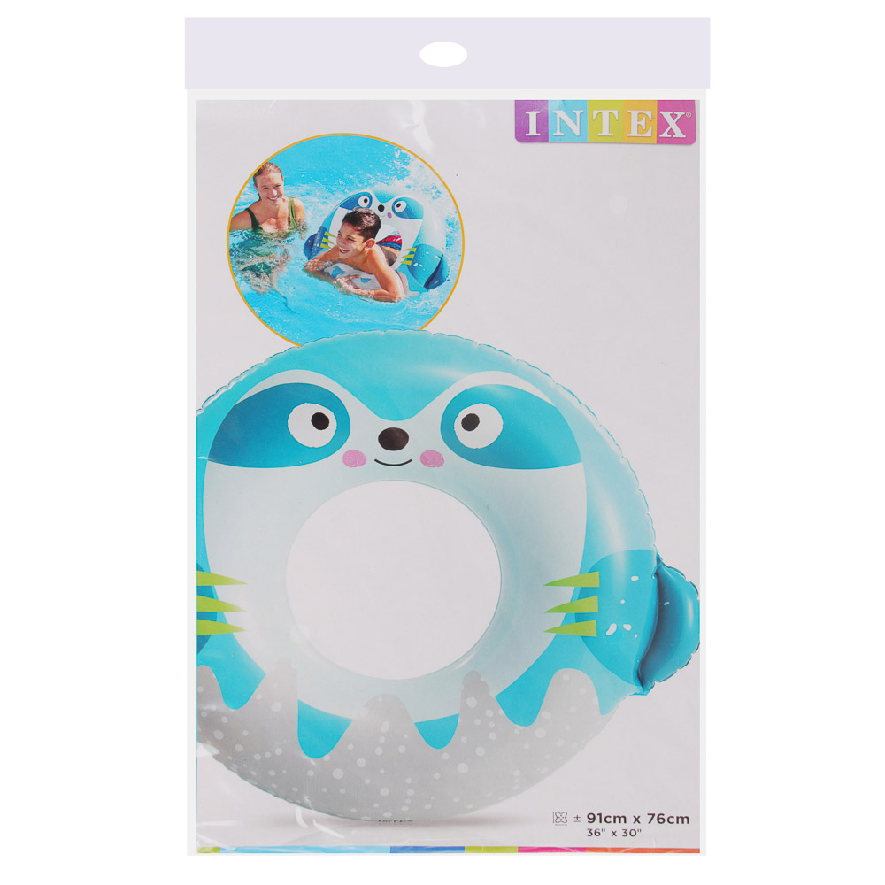 Круг надувной тм INTEX 76см, от 8 лет, 3 вида, 59266NP, арт.№ 055-019