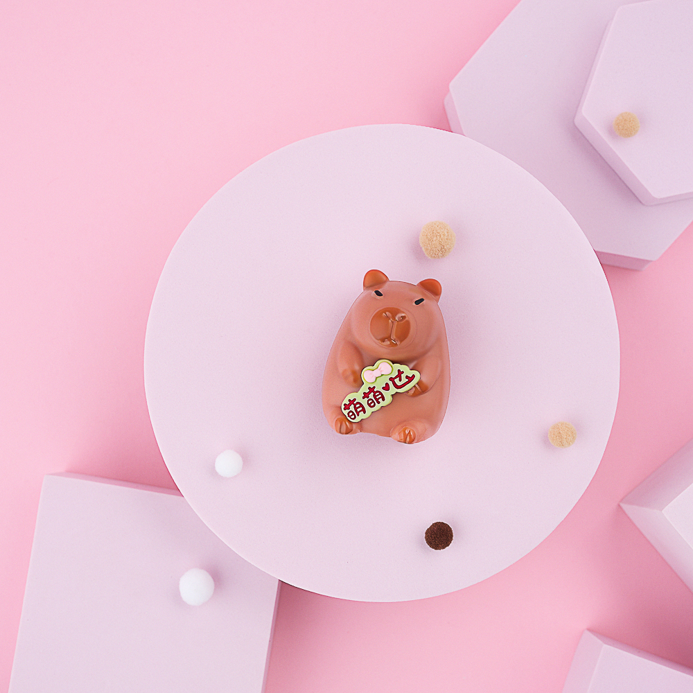 Набор лизунов Сквиш мялка «Капибара», TPR, 10х10см, арт.№ 297-133