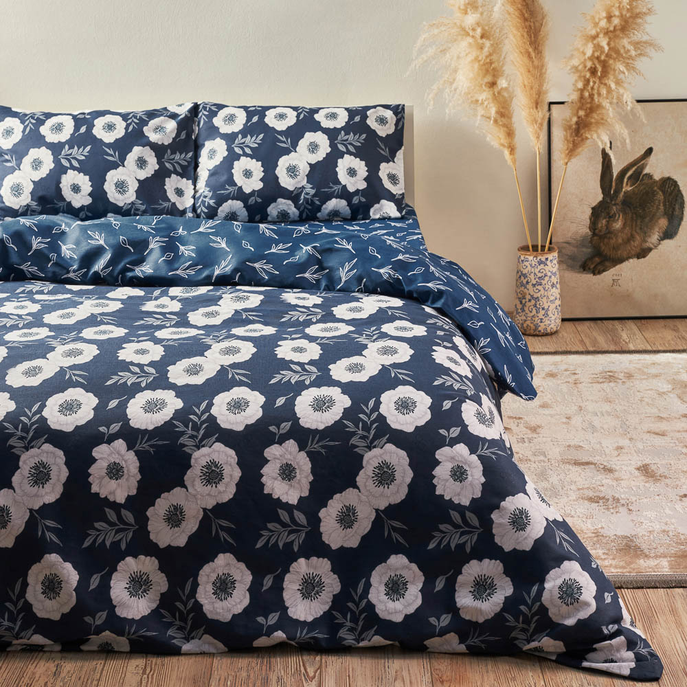 PROVANCE Нэви Комплект постельного белья евро (4 предмета), бязь, 100% хлопок, 2 дизайна, арт.№ 421-509