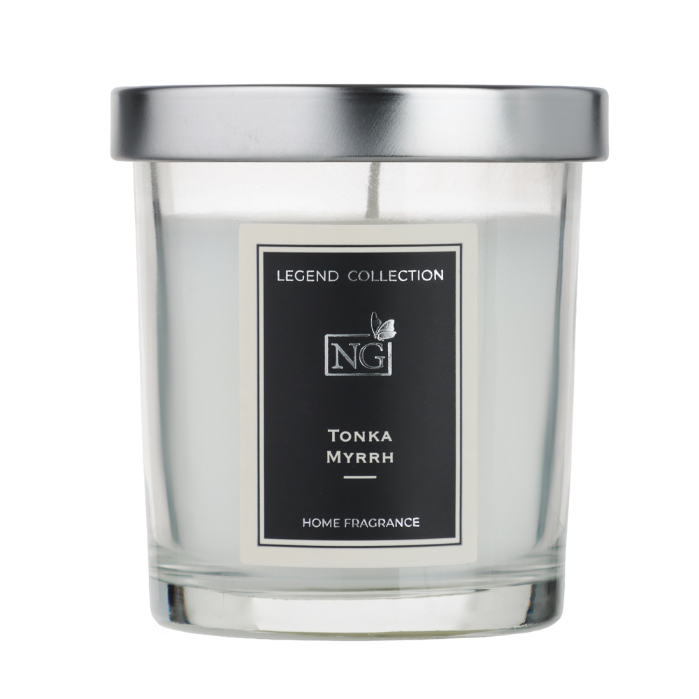 NEW GALAXY Свеча ароматизированная LEGEND COLLECTION, 88 гр, Tonka Myrrh, арт.№ 778-287