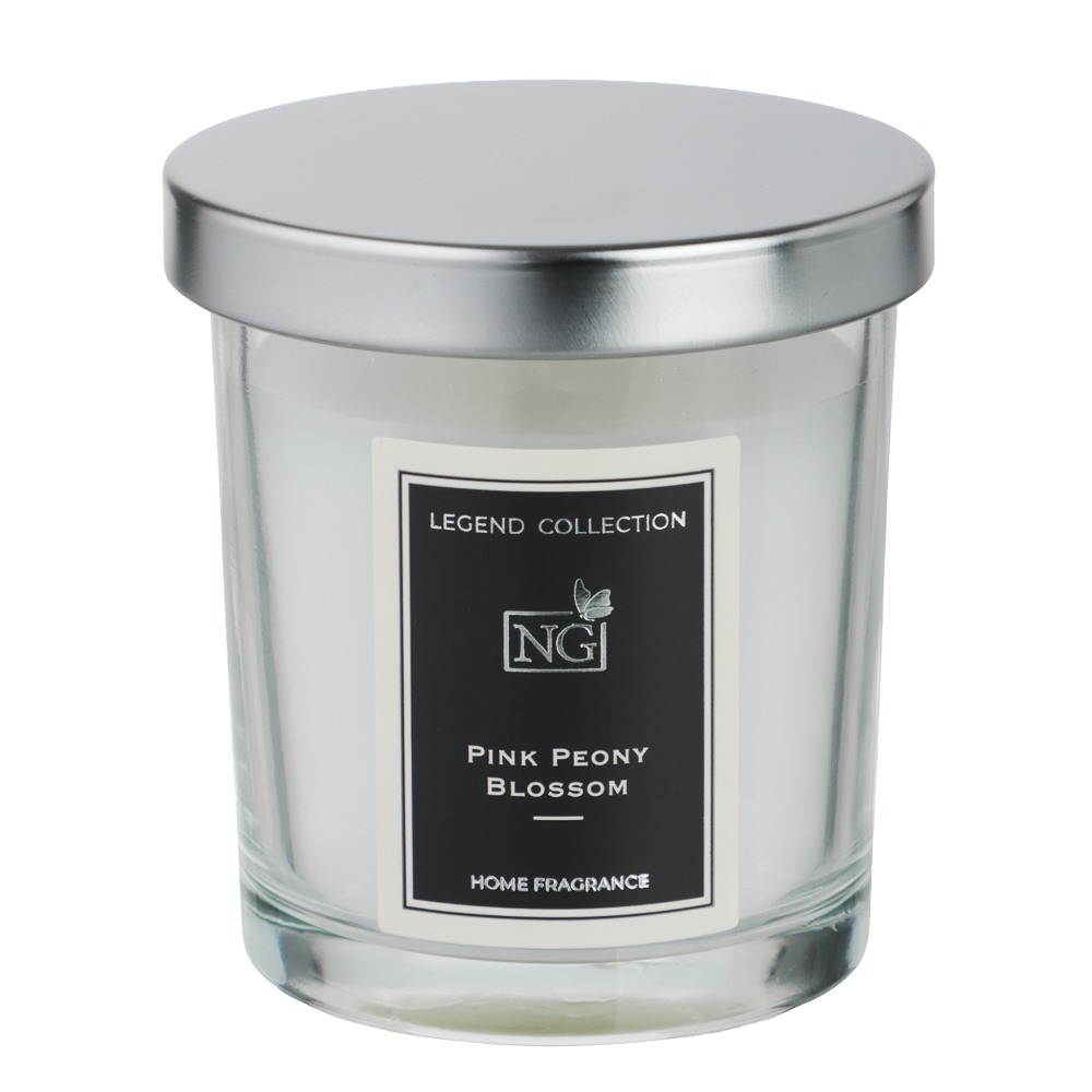 NEW GALAXY Свеча ароматизированная LEGEND COLLECTION, 88 гр, Pink Peony Blossom, арт.№ 778-289