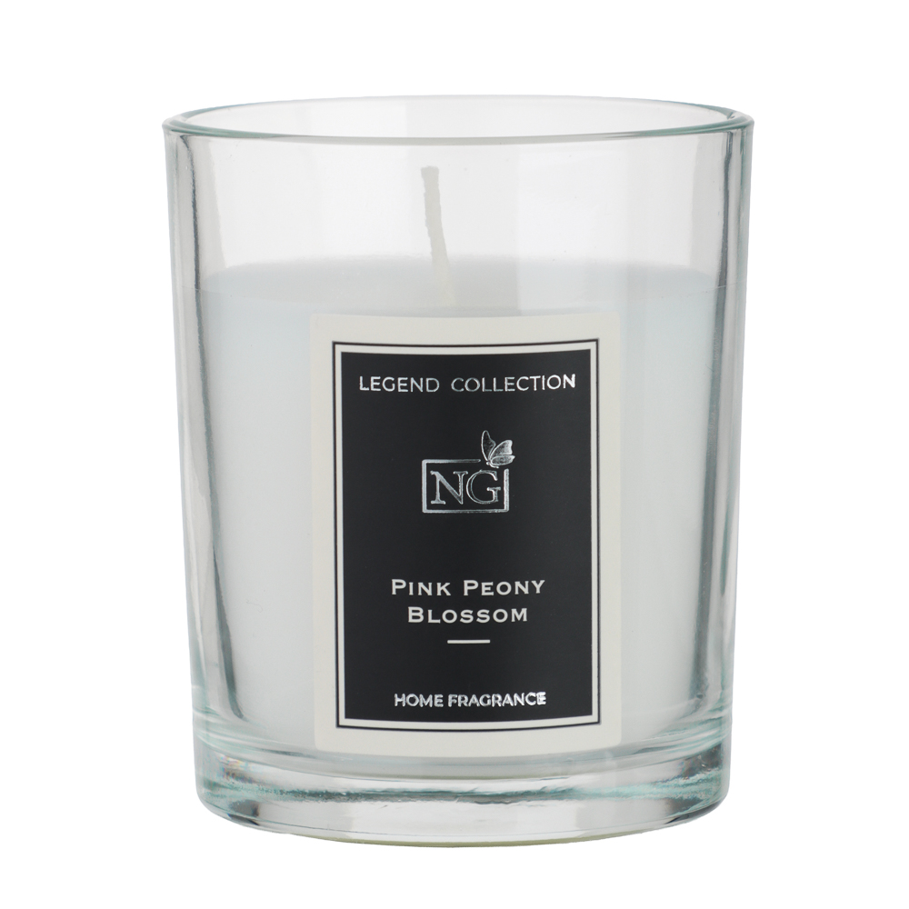 NEW GALAXY Свеча ароматизированная LEGEND COLLECTION, 88 гр, Pink Peony Blossom, арт.№ 778-289