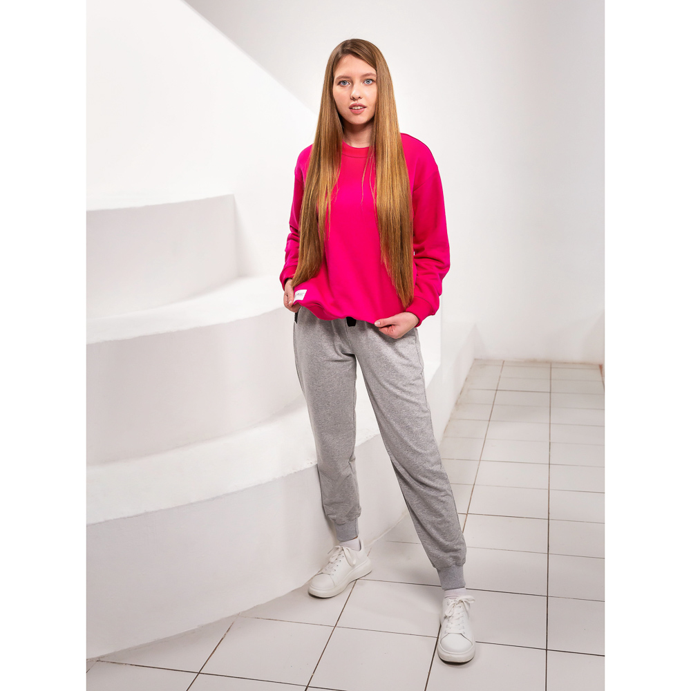 BY Basic Брюки женские, хлопок, цвет серый, размер M, арт.№ 833-060