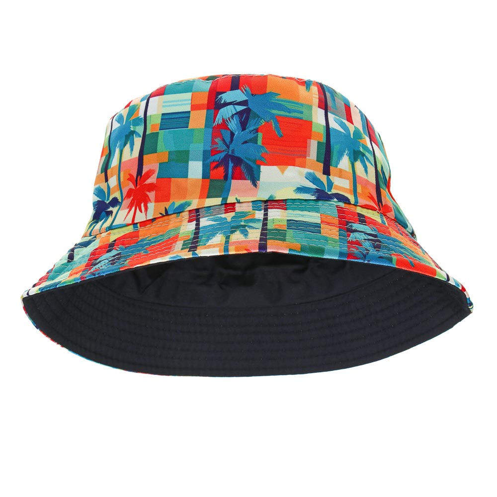 GALANTE Панама подростковая, р.56, 100% полиэстер, пальмы, ВЛ25-07, #4, арт.№ 314-945