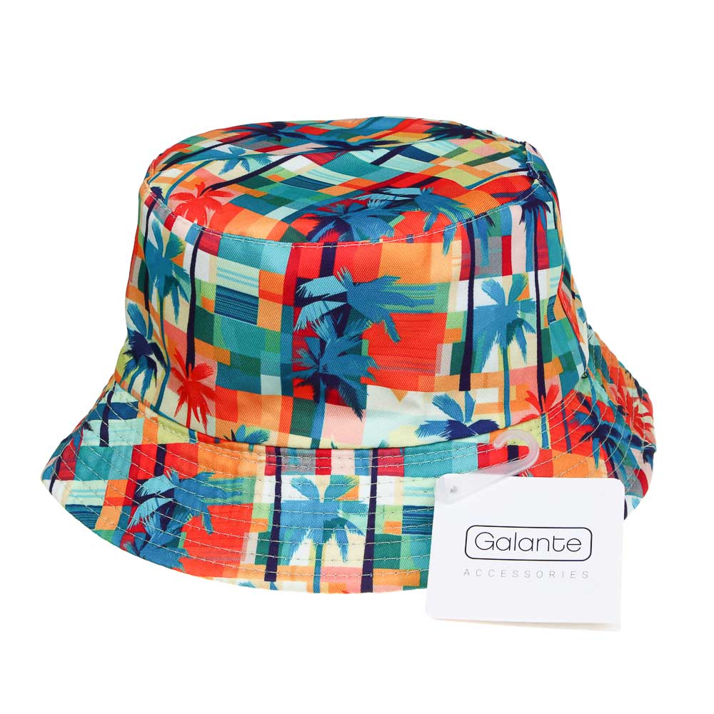GALANTE Панама подростковая, р.56, 100% полиэстер, пальмы, ВЛ25-07, #4, арт.№ 314-945