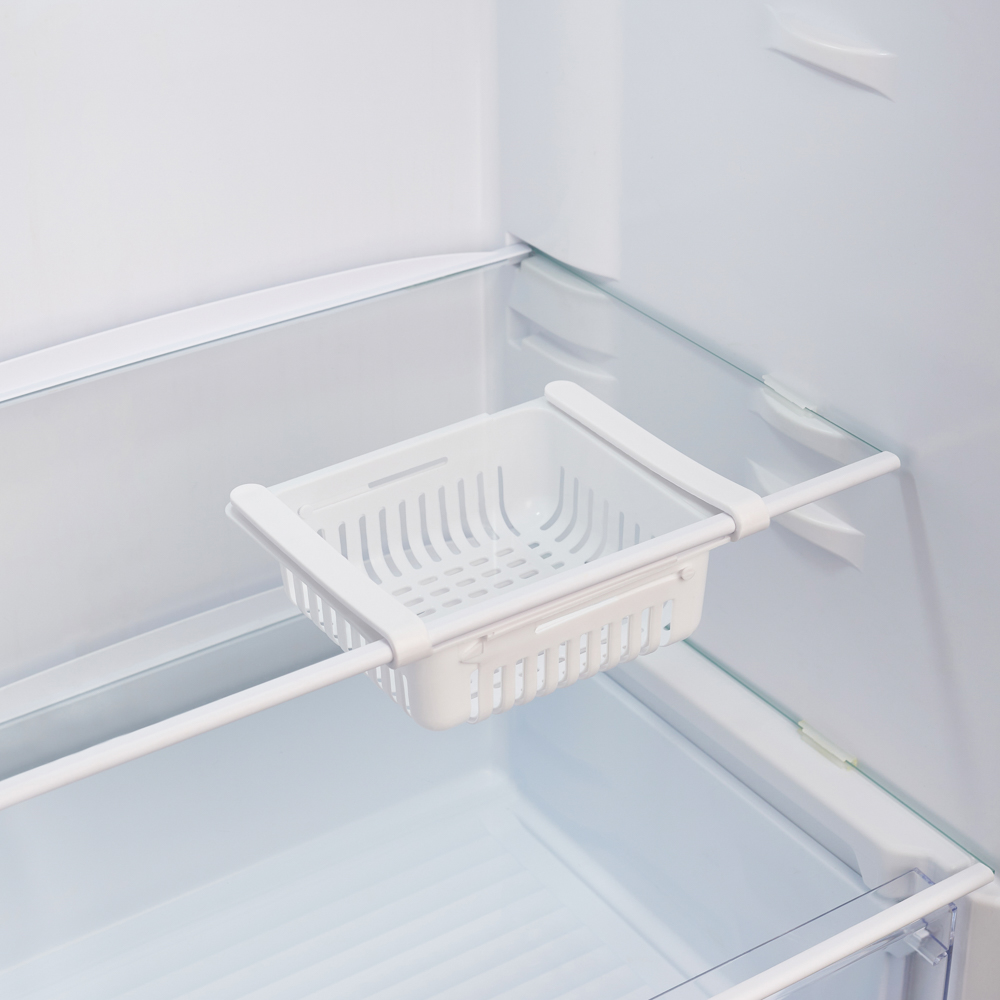 VETTA Контейнер раздвижной в холодильник, полипропилен, 20,5-28х16,5х7,5h см, белый, арт.№ 414-125