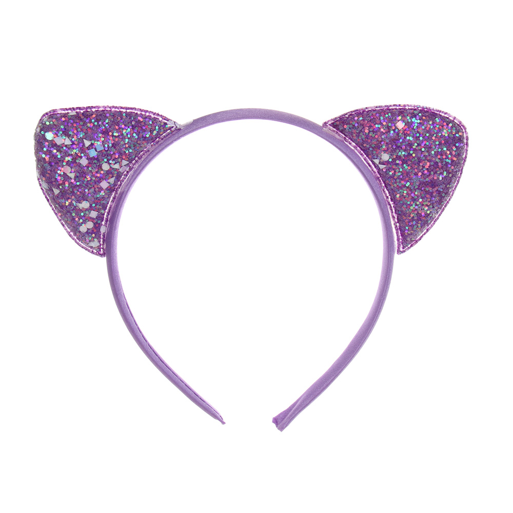 Набор 2 предмета (ободок и волшебная палочка), полиэстер, пластик, 5 дизайнов, арт.№ 585-063