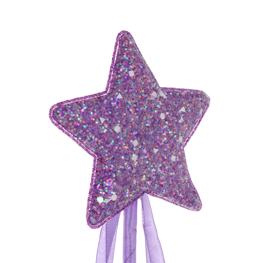 Набор 2 предмета (ободок и волшебная палочка), полиэстер, пластик, 5 дизайнов, арт.№ 585-063